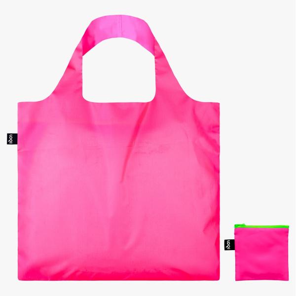 Loqi_Neon_pink_recycled_bag